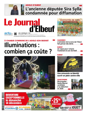 Cover of Le Journal d'Elbeuf