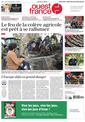 Cover of Ouest France (Challans / Saint-Gilles-Croix-de-Vie)