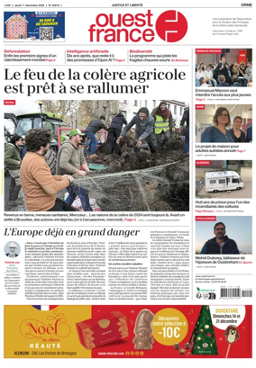 Cover of Ouest France (Orne)