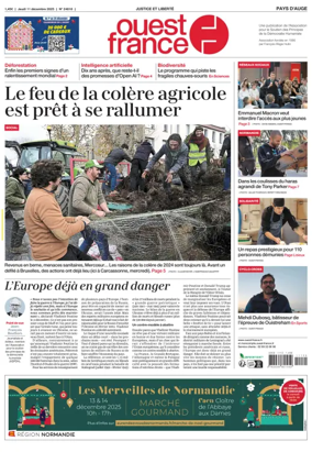Cover of Ouest France (Pays d'Auge)