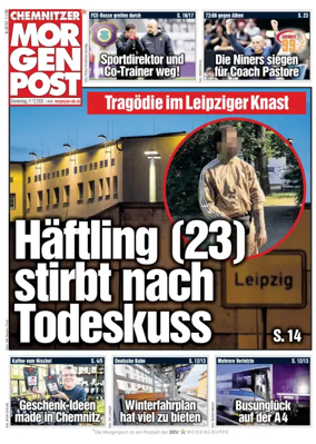 Cover of Chemnitzer Morgenpost