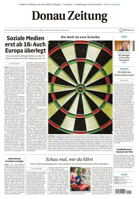 Cover of Donau Zeitung
