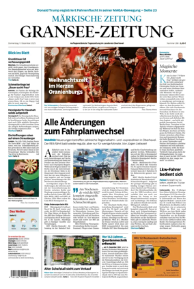 Cover of Gransee-Zeitung