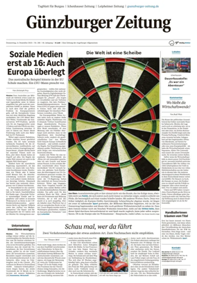 Cover of Guenzburger Zeitung