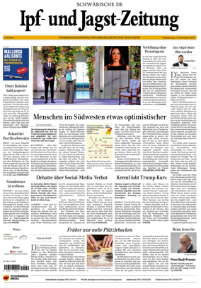 Cover of Ipf- und Jagst-Zeitung
