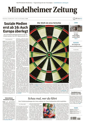Cover of Mindelheimer Zeitung