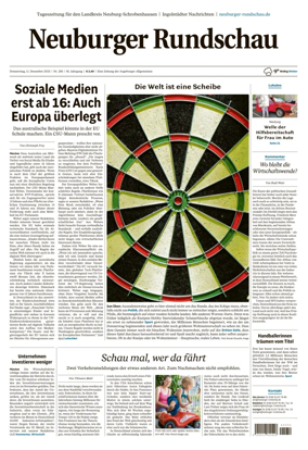 Cover of Neuburger Rundschau