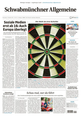 Cover of Schwabmuenchner Allgemeine