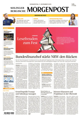 Cover of Solinger Bergische Morgenpost/Remscheid