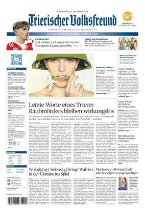 Cover of Trierischer Volksfreund