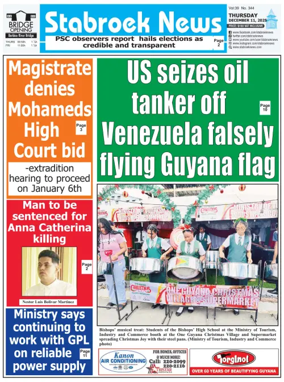 Cover of Stabroek News