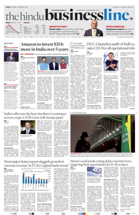 Cover of BusinessLine (Chennai)