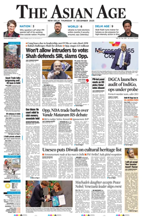 Cover of The Asian Age