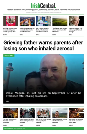 Cover of Irish Central