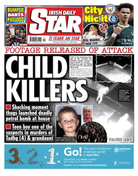 Cover of Irish Daily Star