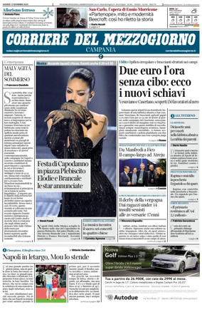 Cover of Corriere del Mezzogiorno (Campania)