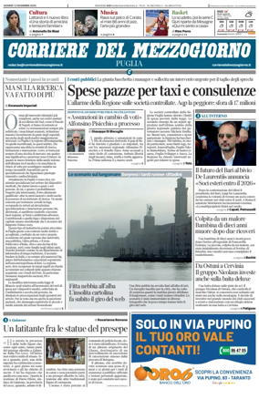 Cover of Corriere del Mezzogiorno (Puglia)