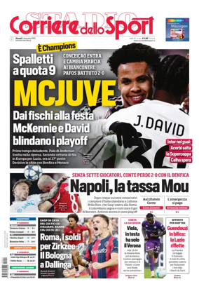 Cover of Corriere dello Sport (Nazionale)