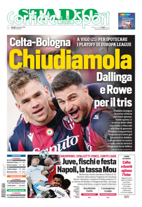 Cover of Corriere dello Sport Stadio (Bologna)