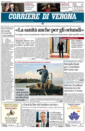 Cover of Corriere di Verona