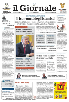 Cover of Il Giornale (Italy)
