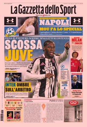 Cover of La Gazzetta dello Sport - Romana
