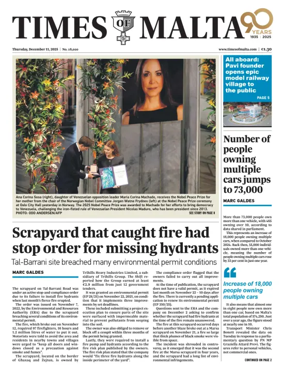Cover of Times of Malta