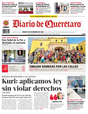 Cover of Diario de Queretaro