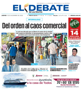 Cover of El Debate de Los Mochis