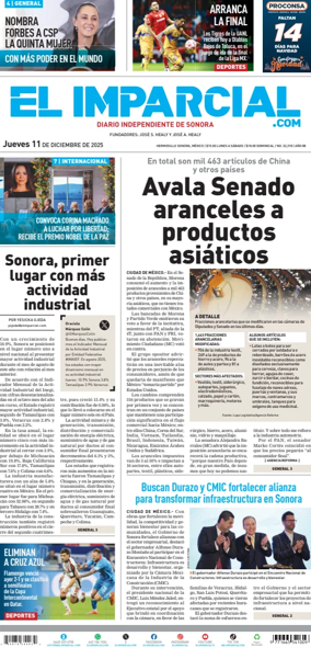 Cover of El Imparcial