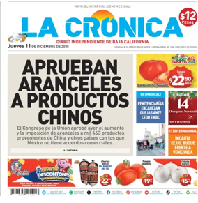 Cover of La Crónica