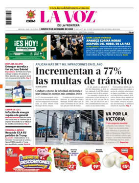 Cover of La Voz de la Frontera