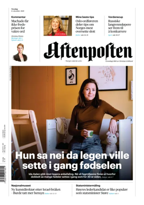 Cover of Aftenposten