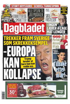 Cover of Dagbladet