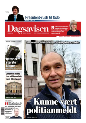Cover of Dagsavisen