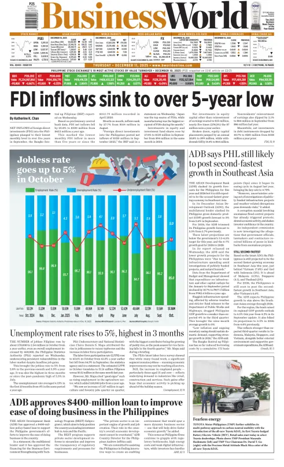 Cover of Business World 