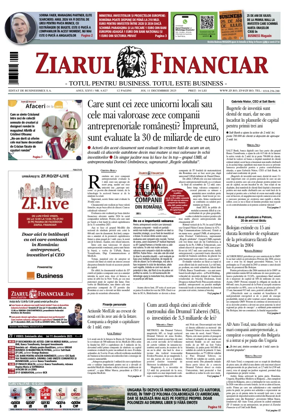 Cover of Ziarul Financiar