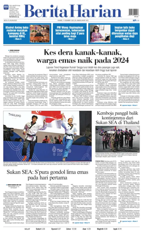 Cover of Berita Harian