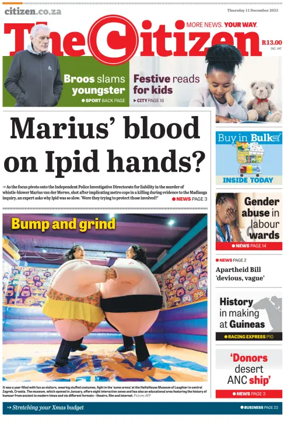 Cover of The Citizen (Gauteng)