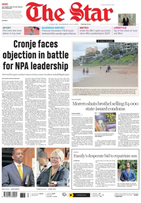 Cover of The Star Late Edition