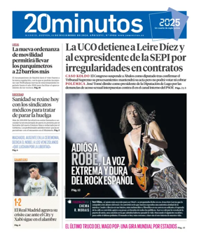 Cover of 20 Minutos Madrid