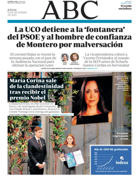 Cover of ABC (Castilla y León)