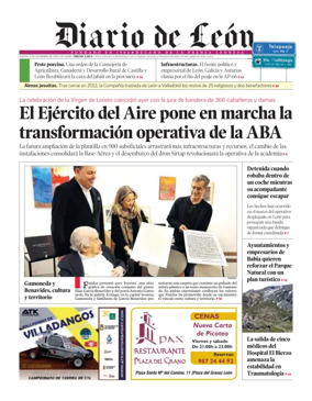 Cover of Diario de León
