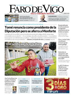 Cover of Faro de Vigo (Deza/Tabeiros-Montes)