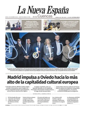 Cover of La Nueva España (Cuencas)
