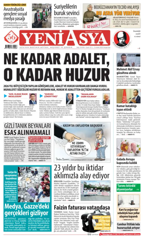 Cover of Yeni Asya