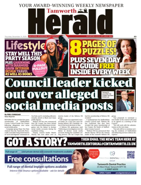 Cover of Atherstone & Coleshill Herald