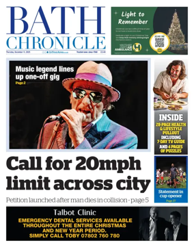 Cover of Bath Chronicle