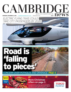 Cover of Cambridge News
