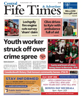 Cover of Central Fife Times